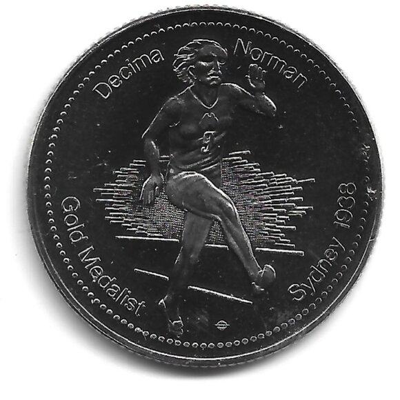 1978 Edmonton Commonwealth Games Commemorative Medal (b862-17) - Picture 2 of 2